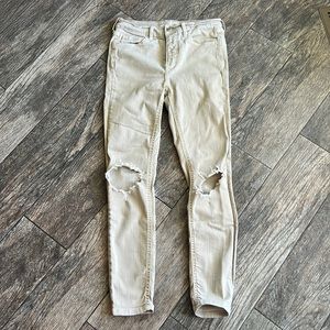 Free people khaki jeans